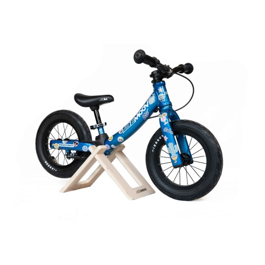 Bike Stand in wood for children s bikes